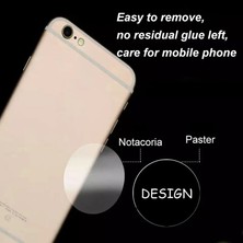 Ganbao A1674 iPhone 12 11X7 8 Xiaomi Için Güçlü Yapışkanlı Etiket ile Mıknatıs Tutucu Dağı Için Metal Plaka (Yurt Dışından)