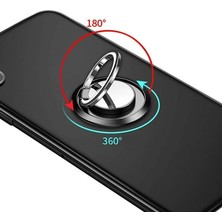 Ganbao Yx Kırmızı Lüks Metal Cep Telefonu Zil Tutucu Manyetik Araç Braketi Soket Telefon Zil Cep Telefonları Iphone Için Telefon Standı (Yurt Dışından)