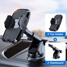 Ganbao Dashboard Joyroom Uzun Kol Telefon Tutucu Araba Dashboard Için 360 En Geniş Görünüm Evrensel Eller Serbest Otomatik Cam Hava Firar Telefon Montajı (Yurt Dışından)