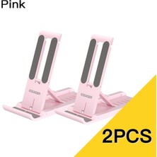 Ganbao 2pcs Pembe Tutucu Essager Katlanabilir Masaüstü Tutucu Taşınabilir Mini Moblie Telefon Standı IPHONE14 13 Pro Max iPad Xiaomi Masa Braketi Taşınabilir Stand (Yurt Dışından)