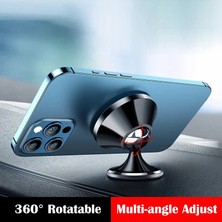 Ganbao Siyah Set A Manyetik Araç Telefonu Tutucu Dağı Cep Cep Telefonu Standı Gps Desteği iPhone 14 13 12PRO Xiaomi Poco Samsung Arabada Tutucular (Yurt Dışından)