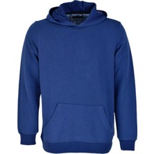 Raymons Erkek Kapüşonlu Basic Sweatshirt R2248 BGL-ST03192