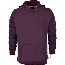 Raymons Erkek Kapüşonlu Basic Sweatshirt R2248 BGL-ST03192