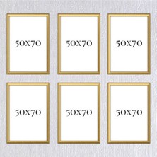 As Ticaret Altılı 50 x 70 Çerçeve ( Postersiz ) - Bos1016