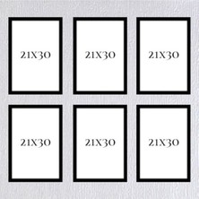 Altılı 21 x 30 Çerçeve ( Postersiz ) - Bos1012