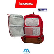 Color Bags Ultra Kalite Iç Organizerli Reflektörlü Su Geçirmez Sırt Destekli Okul Çantası B2