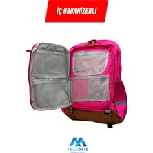 Color Bags Ultra Kalite Iç Organizerli Reflektörlü Su Geçirmez Sırt Destekli Okul Çantası B2