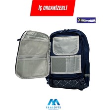 Color Bags Ultra Kalite Iç Organizerli Reflektörlü Su Geçirmez Sırt Destekli Okul Çantası B3