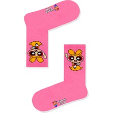 Limmon Store Blossom Pembe Atletik Çorap