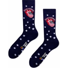 Limmon Store Rolling Amerika Renkli Çorap