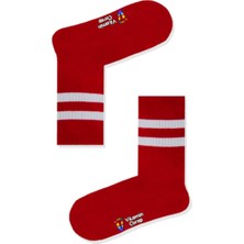 Limmon Store Kırmızı Atletik Çorap