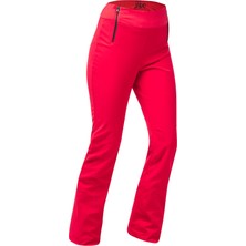 Wedze Kadın SlimFit Su Geçirmez  Kayak Pantolonu- Kırmızı - 500