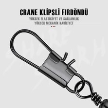 El-Biz Protackle Crane Klipsli Fırdöndü 12'li No: 3 (SW145)