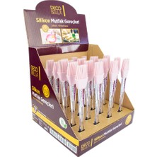 Marvella Comfort Line Slikon Spatula ve Slikon Fırça Seti Mutfak Pasta Spatula Yumurta Fırçası