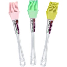 Marvella Comfort Line Slikon Spatula ve Slikon Fırça Seti Mutfak Pasta Spatula Yumurta Fırçası