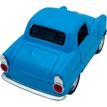 Peda Toy Metal Model Araba Kapıları Açılır Kapanır Çek Bırak Hareket Eden Retro 1955 Ford Thunderbird Mavi