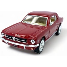 Peda Toy 1964 Ford Mustang 1:36 Ölçekli Lisanslı Model Araba - 13 cm Kırmızı