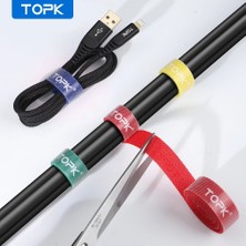 Ganbao 1m Siyah Topk USB Kablosu Yönetimi Fare Kulaklık Tel Kablo Sarıcı Organizatör Tutucu Kordon Klip Kablo Koruyucusu iPhone Samsung Xiaomi Için (Yurt Dışından)