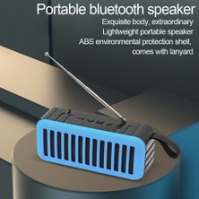 Ganbao B Taşınabilir Bluetooth Hoparlör Radyo Fm Am Güneş Enerjili Acil Durum Radyo LED El Feneri Dış Mekan Kablosuz Hoparlör USB Şarj (Yurt Dışından)