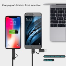 Ganbao Renkli Kırmızı Oatsbasf 2 In 1 USB Mikro iPhone 13 12 11 Pro Max Android Samsung Xiaomi Geri Çekilebilir Kablo Taşınabilir Hızlı Şarj Veri Hattı (Yurt Dışından)