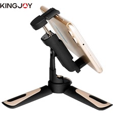 Ganbao 3 Adet Mavi Kıngjoy Officia Kt-18 Tripod Telefon Için Mini Tripod Cep Telefonu Standı Kamera Tutucu Sabitleyici Esnek Kafa Yükseklik Açısı (Yurt Dışından)