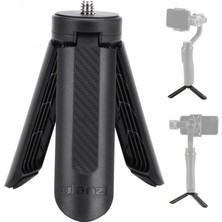 Ganbao St-07 Telefon Klip Ulanzi Uzatılabilir Masa Telefonu Kamera Canlı Tripod 1/4 Vidalı Tripod Fotoğraf Aksesuarı Gopro 11 10 9 8 (Yurt Dışından)