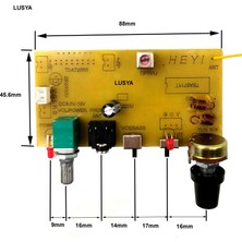 Ganbao TEA5711 7266SA Kurulu Lusya TEA5711 Stereo Fm Radyo Kartı Dijital Frekans Modülasyonu Radyo Kartı Seri Port Dıy Fm Radyo (Yurt Dışından)