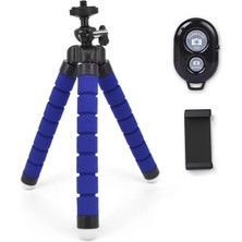 Ganbao Klip Uzaktan Cep Telefonu Tutucu Esnek Ahtapot Tripod Braketi Cep Telefonu Kamera Selfie Standı Monopod Desteği Fotoğraf Uzaktan Kumanda (Yurt Dışından)