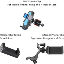 Ganbao Telefon Tutucu Bir Alüminyum Tripod iphone Tutucu Gopro Cep Telefonu Canlı Fotoğrafçılık Selfie Sopa Tripod Halka Işık Kamera Softbox (Yurt Dışından)