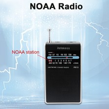 Ganbao PR15 Retekess PR15 Fm Am Noaa Acil Durum Pointer Ayarlama Radyo Mini El Radyosu Hava Durumu Uyarısı ile Taşınabilir Cep Radyo Alıcısı (Yurt Dışından)