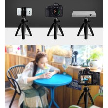 Ganbao Siyah Projektör Mini Tripod Byıntek R19 U50 P30 P20 P7 Xgımı Z4 cc H1 Z5 N20 Plya Mogo Pro Halo Mini Tepsi Tutucu Kamera Için (Yurt Dışından)