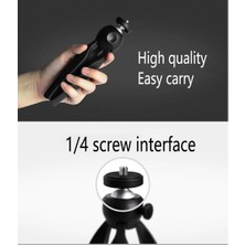 Ganbao Siyah Projektör Mini Tripod Byıntek R19 U50 P30 P20 P7 Xgımı Z4 cc H1 Z5 N20 Plya Mogo Pro Halo Mini Tepsi Tutucu Kamera Için (Yurt Dışından)