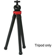 Ganbao Sadece Tripod Gaqou Taşınabilir Tripod Esnek Ahtapot Seyahat Mini Cep Telefon Tripodu Braketi Monopod Selfie Sopa iPhone Dslr Kamera Gopro (Yurt Dışından)