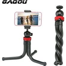 Ganbao Sadece Tripod Gaqou Taşınabilir Tripod Esnek Ahtapot Seyahat Mini Cep Telefon Tripodu Braketi Monopod Selfie Sopa iPhone Dslr Kamera Gopro (Yurt Dışından)