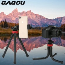 Ganbao Sadece Tripod Gaqou Taşınabilir Tripod Esnek Ahtapot Seyahat Mini Cep Telefon Tripodu Braketi Monopod Selfie Sopa iPhone Dslr Kamera Gopro (Yurt Dışından)