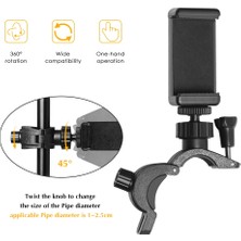 Ganbao 150 cm Tripod Telefon Tutucu 1/4 Vida Kafası Işık Cep Telefonu Standı Selfie Sopa Ayarlanabilir Fotoğraf Stüdyosu Flaşlar Fotoğraf Kamera (Yurt Dışından)