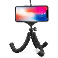 Ganbao Mavi Mini Esnek Sünger Ahtapot Tripod iPhone Samsung Xiaomi Huawei Cep Telefonu Akıllı Telefon Tripod Gopro 7 6 5 Kamera (Yurt Dışından)