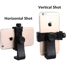 Ganbao Ayarlanabilir Klip Tripod Montaj Adaptörü Ayarlanabilir Cep Telefonu Clipper Tutucu Dikey 360 Standı Telefon Kamera Selfie Çubuğu Için 1/4 Vida Deliği ile (Yurt Dışından)