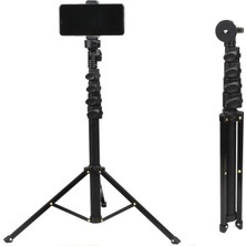 Ganbao B Seti Açık Tripod Cep Telefonu Tripod Taşınabilir Beş Bölümlü 1.6 M Canlı Görüntüleme Panoramik Kamera Braketi (Yurt Dışından)