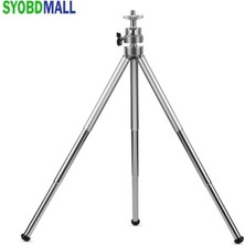 Ganbao 3 Bölüm Kısa 20CM 30CM/20CM 3 Bölüm Metal Tripod Paslanmaz Çelik Kamera Tutucu Mini Masaüstü Standı Projektör Dv Selfie Aksesuarları Için Uygun (Yurt Dışından)