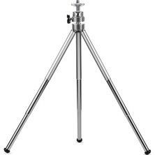 Ganbao 3 Bölüm Kısa 20CM 30CM/20CM 3 Bölüm Metal Tripod Paslanmaz Çelik Kamera Tutucu Mini Masaüstü Standı Projektör Dv Selfie Aksesuarları Için Uygun (Yurt Dışından)