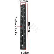 Ganbao PU300 Tripod Plakası Hızlı Bırakma Plakası Kamera Plakası Hızlı Kelepçe Hızlı Montaj Pu Plaka Arca Swiss Dslr Kamera Tripodu Kafa 1/4 Vida (Yurt Dışından)