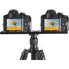 Ganbao PU300 Tripod Plakası Hızlı Bırakma Plakası Kamera Plakası Hızlı Kelepçe Hızlı Montaj Pu Plaka Arca Swiss Dslr Kamera Tripodu Kafa 1/4 Vida (Yurt Dışından)