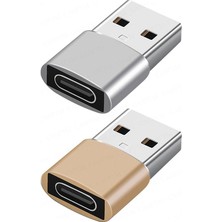 Ganbao N-Micro - Tip C USB Otg Erkek - Tip C Dişi Adaptör Dönüştürücü Tip-C Kablo Adaptörü iPhone 13 Pro Max 13PRO 13 12 Mini Usb-C Veri Şarj Cihazı (Yurt Dışından)