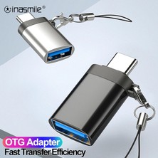 Ganbao Micrototypec F Siyah 4 Takım Tip C - USB 3.0 Otg Adaptörü Macbookpro Xiaomi Huawei Samsung Telefon Için Şarj Kablosu Şarj Cihazı Tipi C - Mikro USB Kablosu (Yurt Dışından)