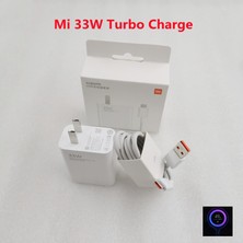 Ganbao Abd Bir Kutu Kutusu ile Set 33W Şarj Cihazı Xiaomi Abd, Ab Turbo Şarj Için Orijinal C Tipi Kablo Xiaomi Redmi Için K40 Pro Poco X3 Nfc Mi 10 9 9t Pro NOTE10 11PRO (Yurt Dışından)