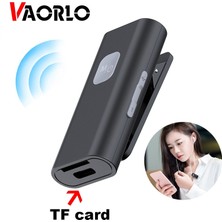 Ganbao RX-BT002TF Vaorlo Bluetooth 5.0 Alıcı Kablosuz Ses Alıcısı Yaka Adaptörü 3.5 mm Aux Jakı Pc Için Mic ile Dizüstü Bilgisayar Hoparlörü Kulaklık (Yurt Dışından)