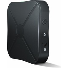 Ganbao KN321 Bluetooth 5.0 Alıcı Verici 3.5mm 3.5 Aux Jack Rca USB Dongle Kablosuz Ses Adaptörü Handsfree Çağrı Araba Tv Pc Hoparlör (Yurt Dışından)