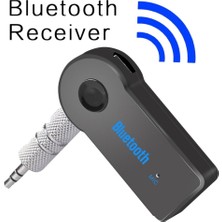 Ganbao Ses Alıcısı 3.5mm Bluetooth Sürüm 4.1 Kablosuz Araç Adaptörü Aux Araç Ses Alıcısı Adaptörü Gürültü Engelleme Teknolojisi Ses Alıcısı (Yurt Dışından)