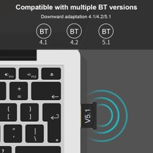 Ganbao 3 Adet Bluetooth Uyumlu Adaptör DC5V Bluetooth Uyumlu Verici Ses Alıcı Verici Dizüstü Bilgisayar Için Masaüstü Bilgisayar (Yurt Dışından)